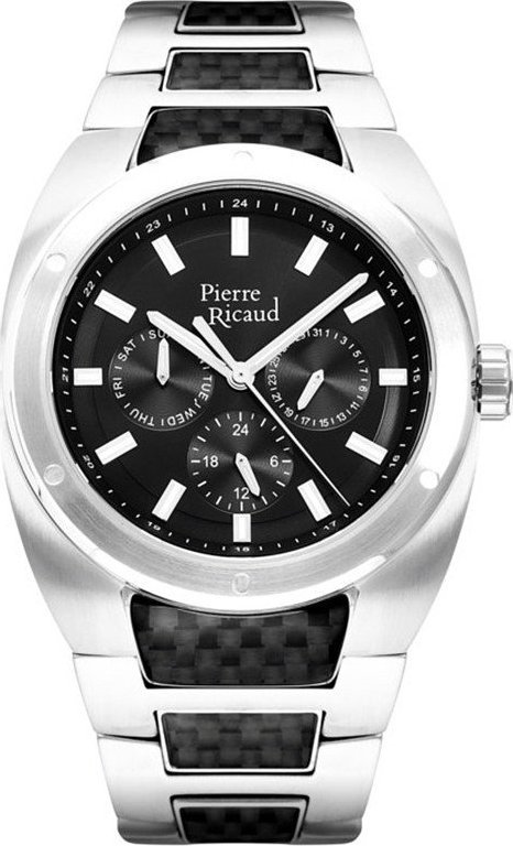 Zegarek Pierre Ricaud Zegarek męski Pierre Ricaud P97027.5114QF srebrny