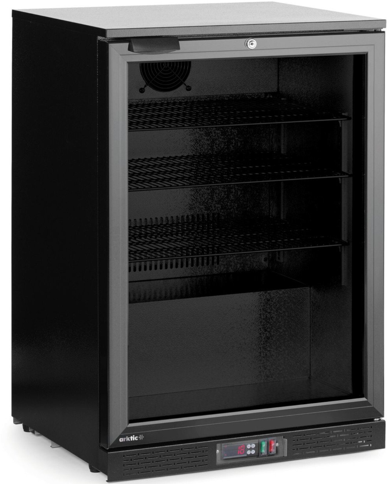 Lodówka chłodziarka barowa na napoje 1-drzwiowa LED 105 l 120 W 60x53x87 cm Lodówka chłodziarka barowa na napoje 1-drzwiowa LED 105 l 120 W 60x53x87 c