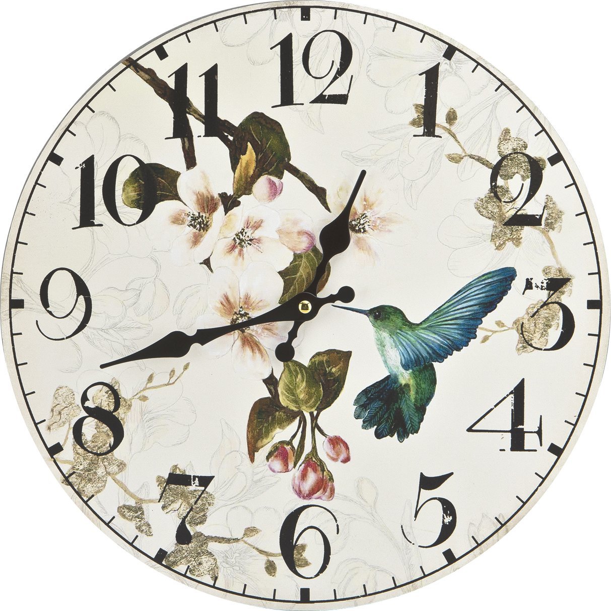 Art-Pol Zegar ścienny 34 cm z kolibrem Art-Pol 152777