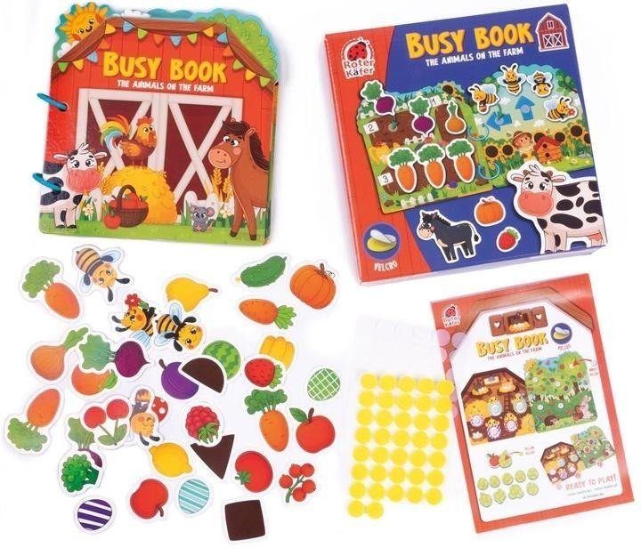 Gra edukacyjna z rzepami. Zwierzęta na farmie