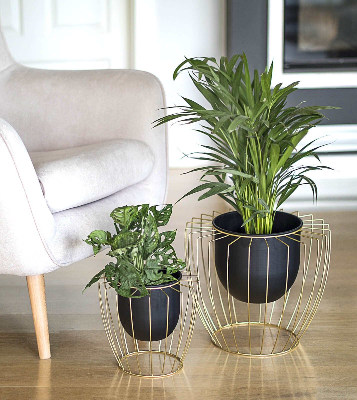 Direct Home and Garden Osłonka SWEN black&gold L