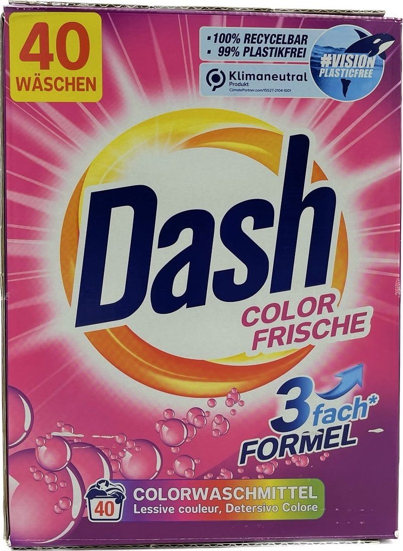 Dalli Werke Proszek do prania Dash Color Frische 40p 2.6kg