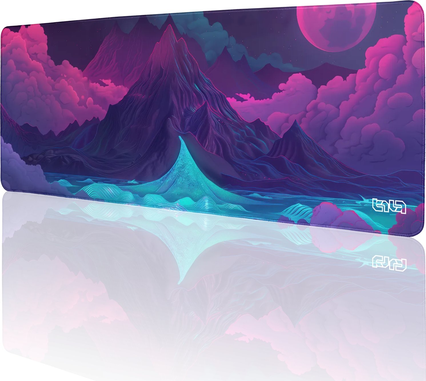 Podkładka Tilt PODKŁADKA POD KLAWIATURĘ Abstrakcyjne Wzgórza 80x30 TILT Dla gracza XL