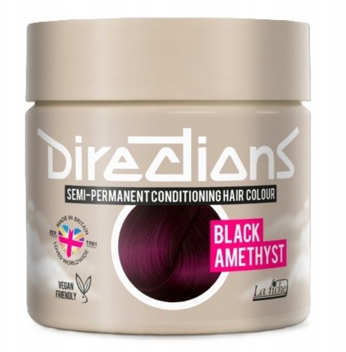 La Riche Directions Toner półtrwała odżywka koloryzująca do włosów 100ml Black Amethyst (2)