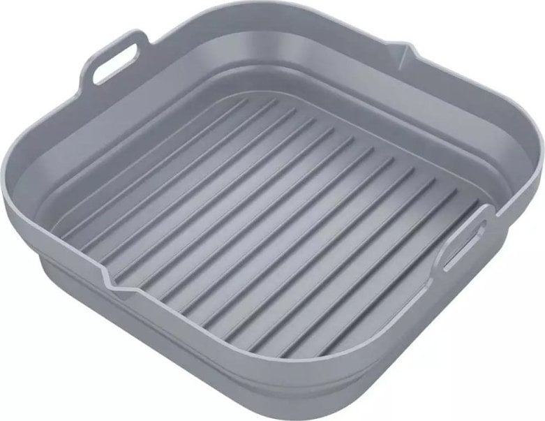 Wkłady silikonowe do frytkownicy 21x21 zestaw 2 sztuki forma do pieczenia Klausberg KB 7790