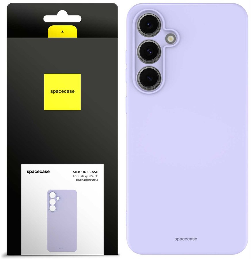 SpaceCase Etui Silicone Case 2.0 Galaxy S24 FE purple standard