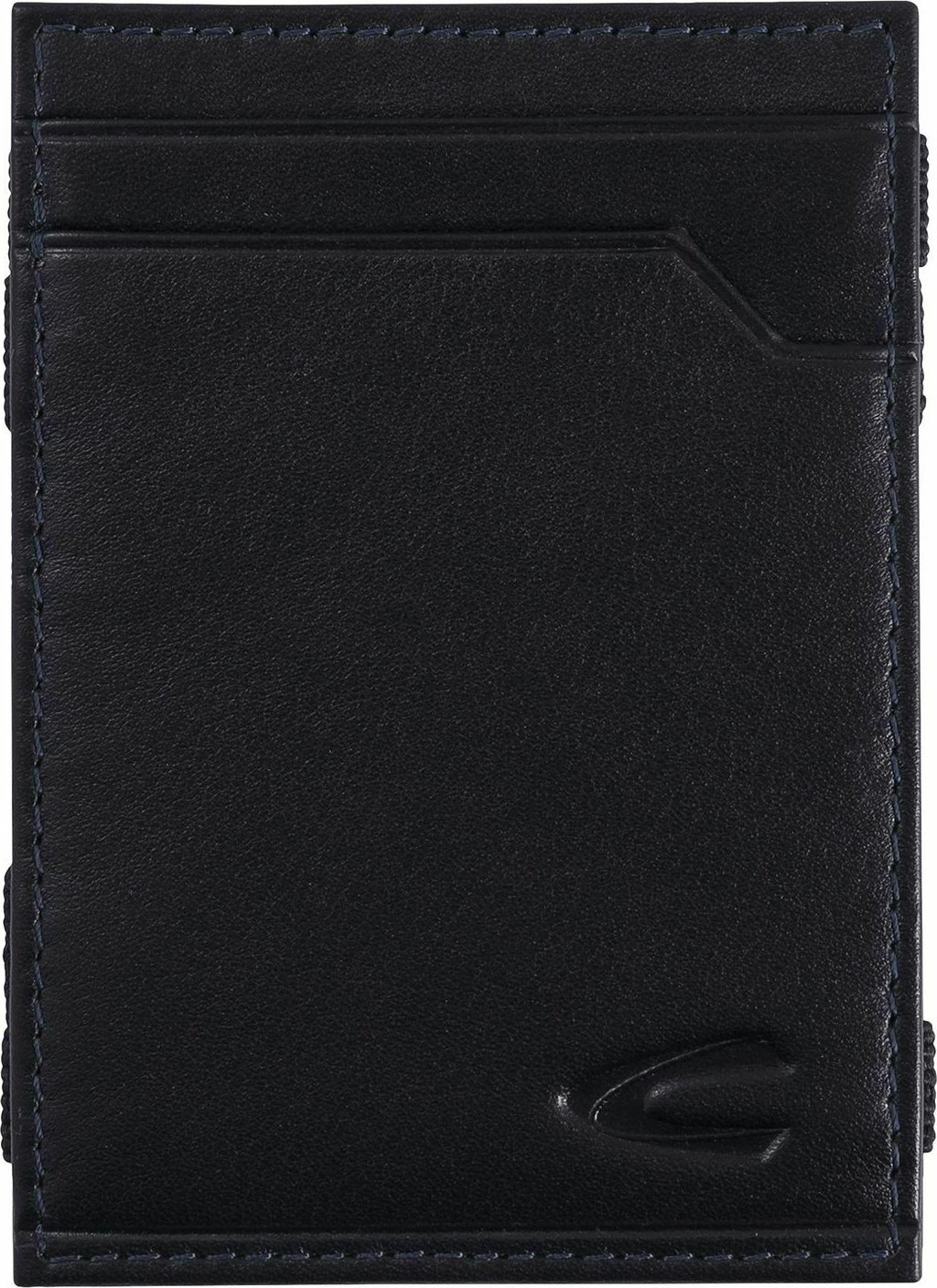 Camel Active CAMEL ACTIVE Small Slim skórzany portfel, etui granatowy 286-705 55 RFID