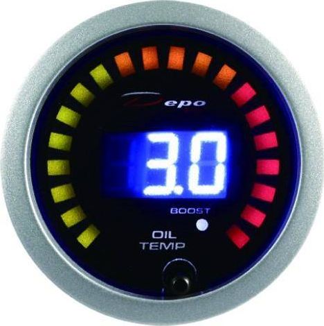 DRacing ZEGAR DEPO 2w1 - TURBO, OIL TEMP