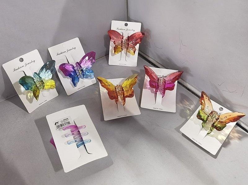 Adar Spinki do włosów 8cm (12szt)