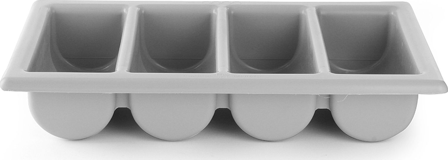 Hendi Pojemnik na sztućce GN 1/1 4-częściowy szary - Hendi 552308 Pojemnik na sztućce GN 1/1 4-częściowy szary - Hendi 552308