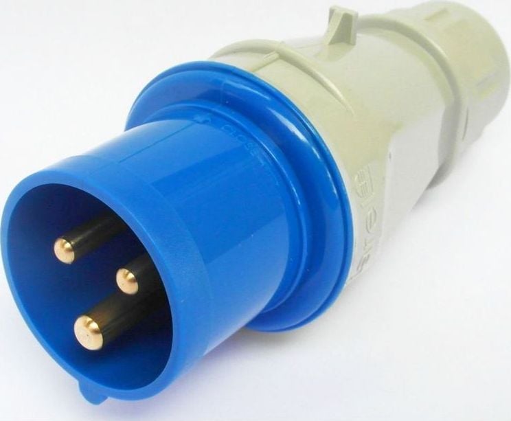 Tarel Wtyczka izolacyjna przenośna 32A 250V 3P IP44 /zaciski gwintowe/ 103