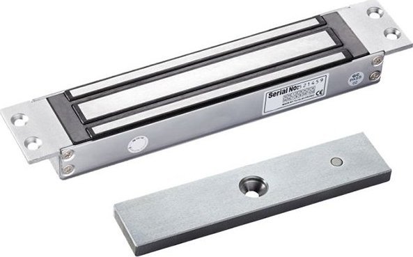 SCOT Zwora elektromagnetyczna wpuszczana 280kg z sygnalizacją Scot EL-600MS