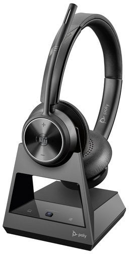 Poly Savi 8245-M DECT 1880-1900 MHz Headset +USB-A to Micro USB Cable Customer Special 9 EMEA - INTL English Loc Euro plug