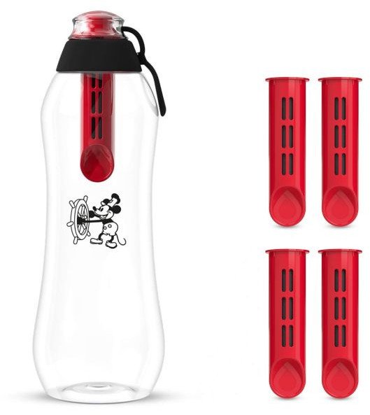 Butelka Filtrująca Dafi SOFT Kultowa Myszka 0,7 z 5 Filtrami Węglowymi