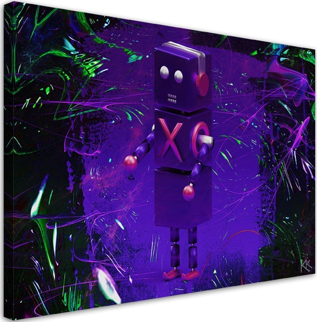 Feeby Obraz na płótnie, Robot dla gracza - 90x60