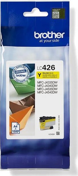 Tusz Brother Brother Ink Cart. LC-426M for MFC-J4340DW, -J4540DW, -J4540DWXL yellow LC426Y