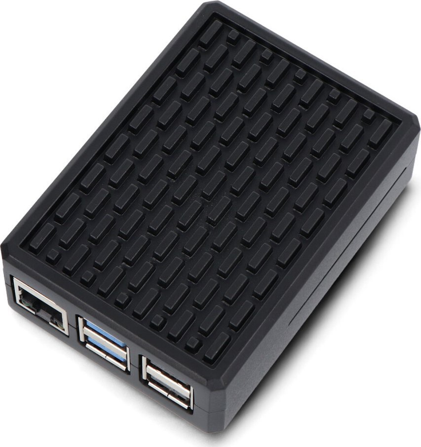 OEM Obudowa do Raspberry Pi 5 - aluminiowa - czarna}