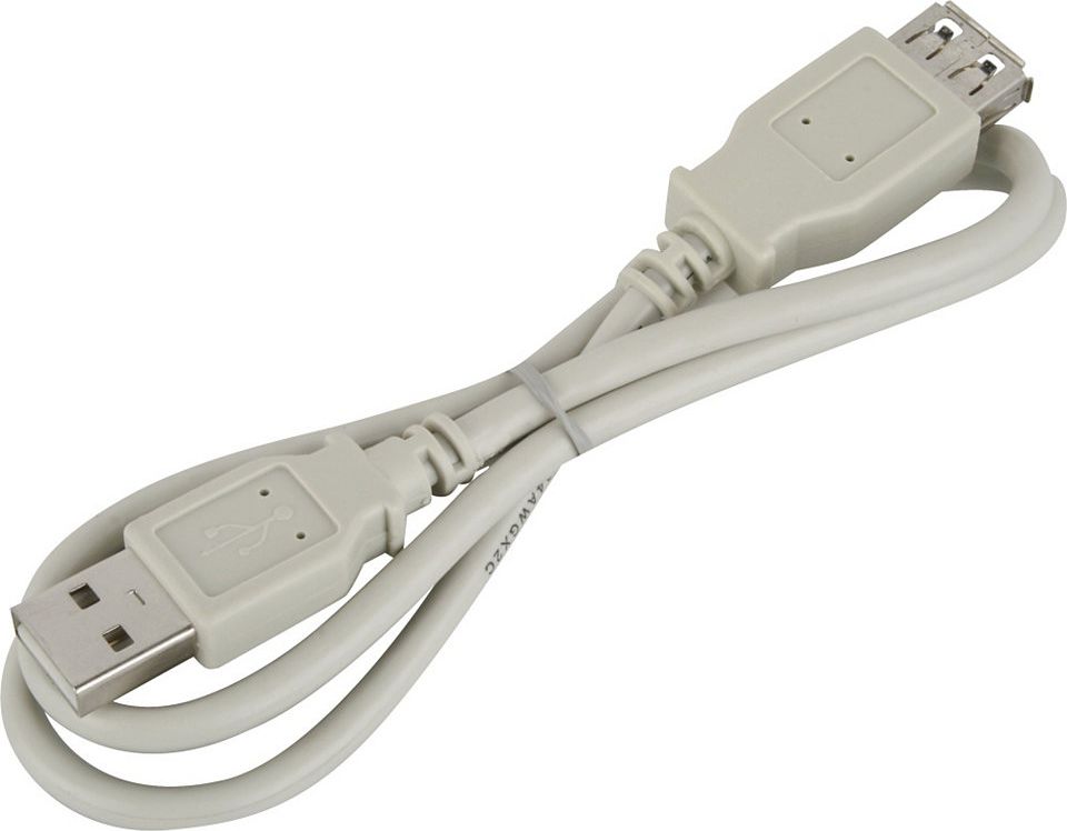 Kabel USB Goobay USB-A - USB-A 0.6 m Biały (68624)