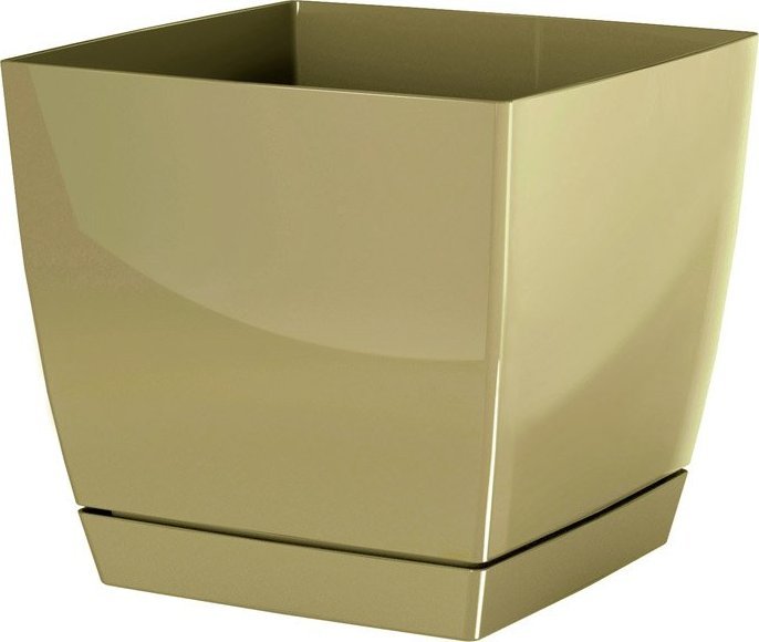 Prosperplast Doniczka z podstawką Coubi DUKP240 Kawa