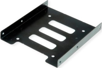Roline Adapter montażowy ROLINE, ramka 3,5 cala dla 1x 2,5 HDD/SSD, metal, czarny