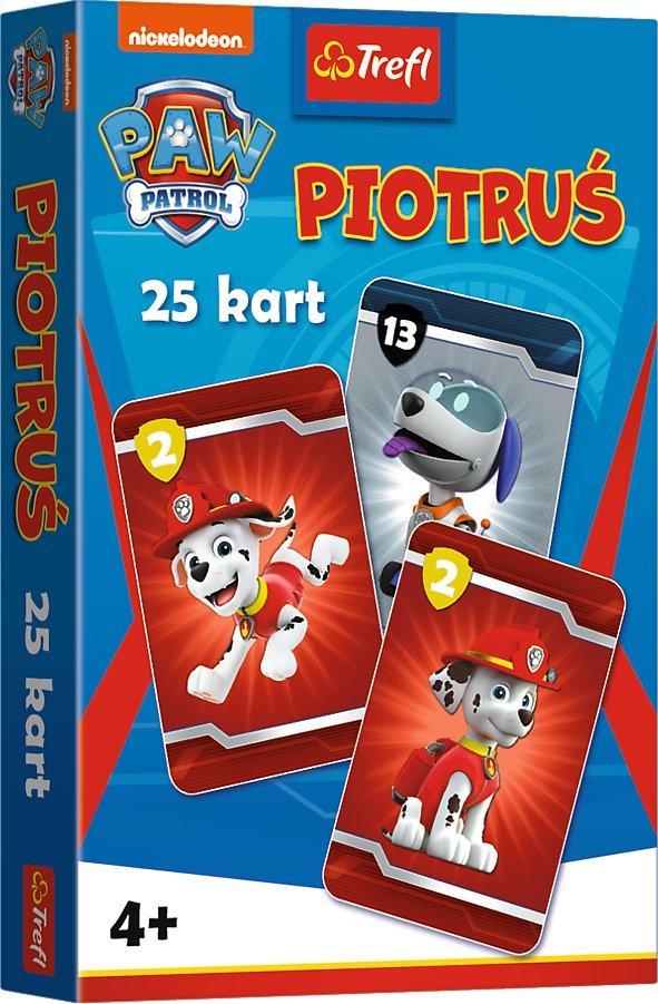 Trefl KARTY DO GRY PIOTRUS TREFL PAW PATROL PUD120