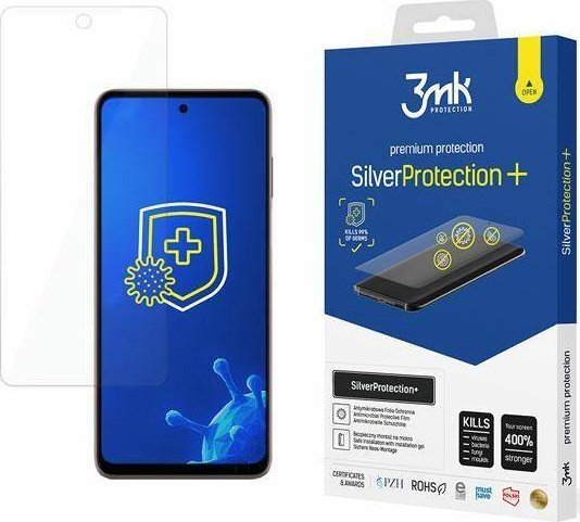 3MK 3MK Silver Protect+ Motorola Moto G Stylus 2022 Folia Antymikrobowa montowana na mokro