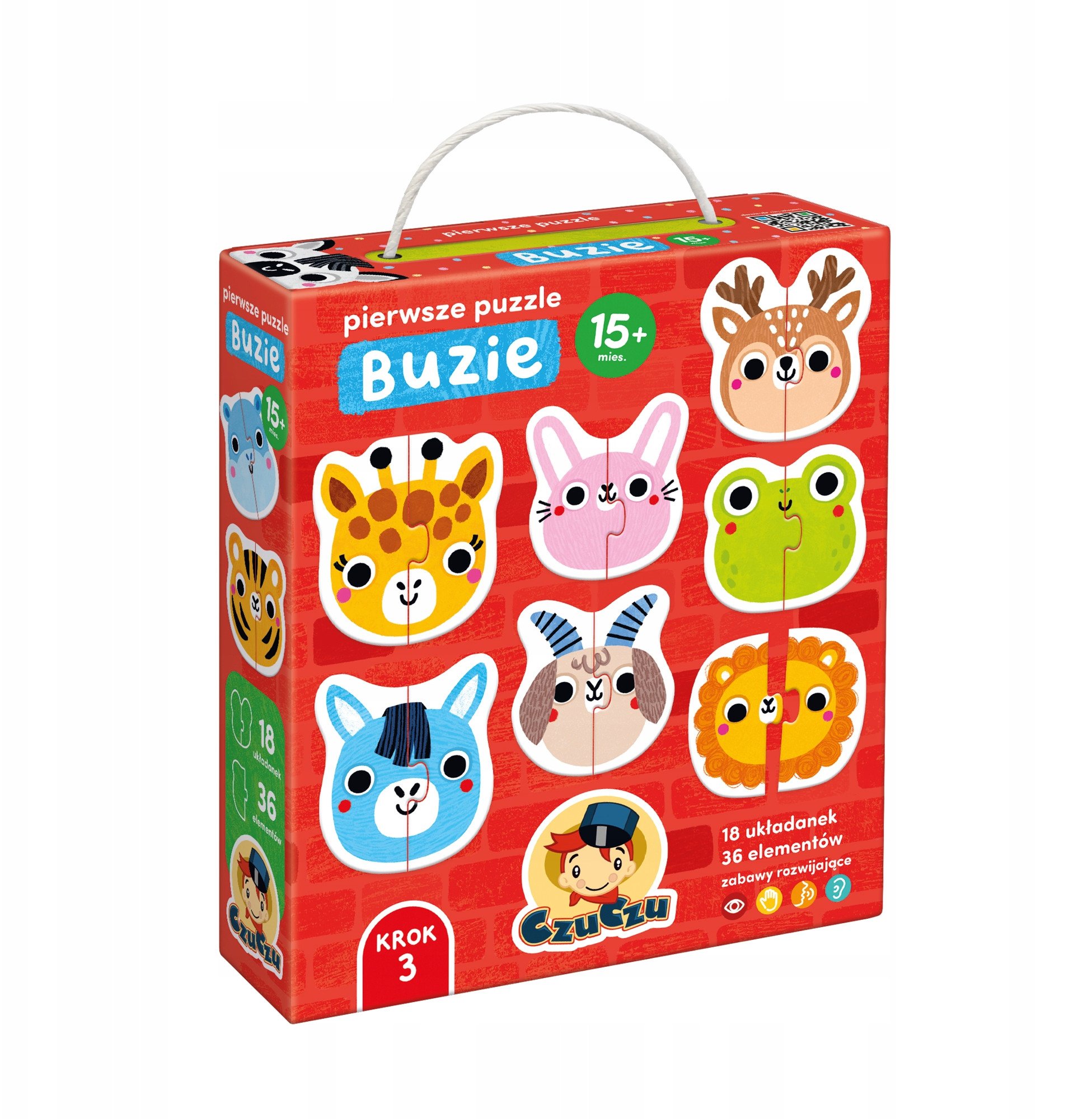 Układanka Pierwsze puzzle - Buzie