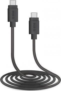 Kabel USB SBS Mobile USB-C - USB-C 1.5 m Czarny (JAB-6825326)