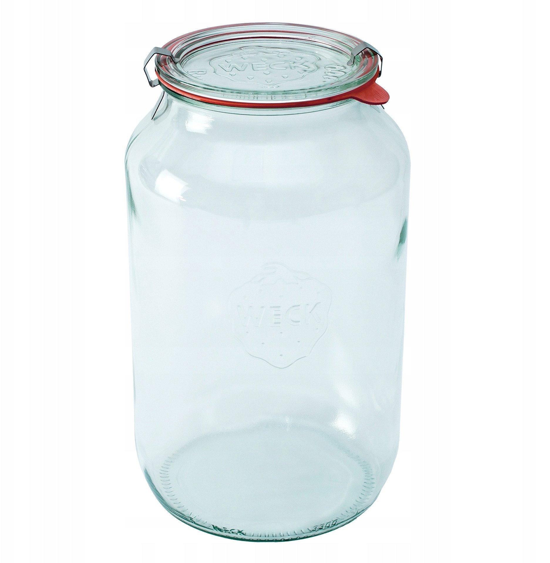 Słoik cylindryczny 3000 ml (4 szt),pok,usz, zap x2