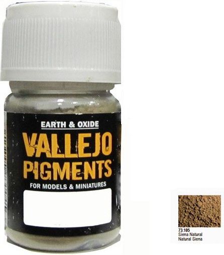 Vallejo Pigment Natural Siena 73105