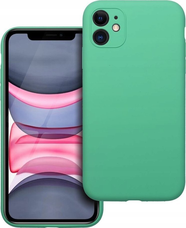 OEM Futerał SILICONE 2mm do IPHONE 11 miętowy