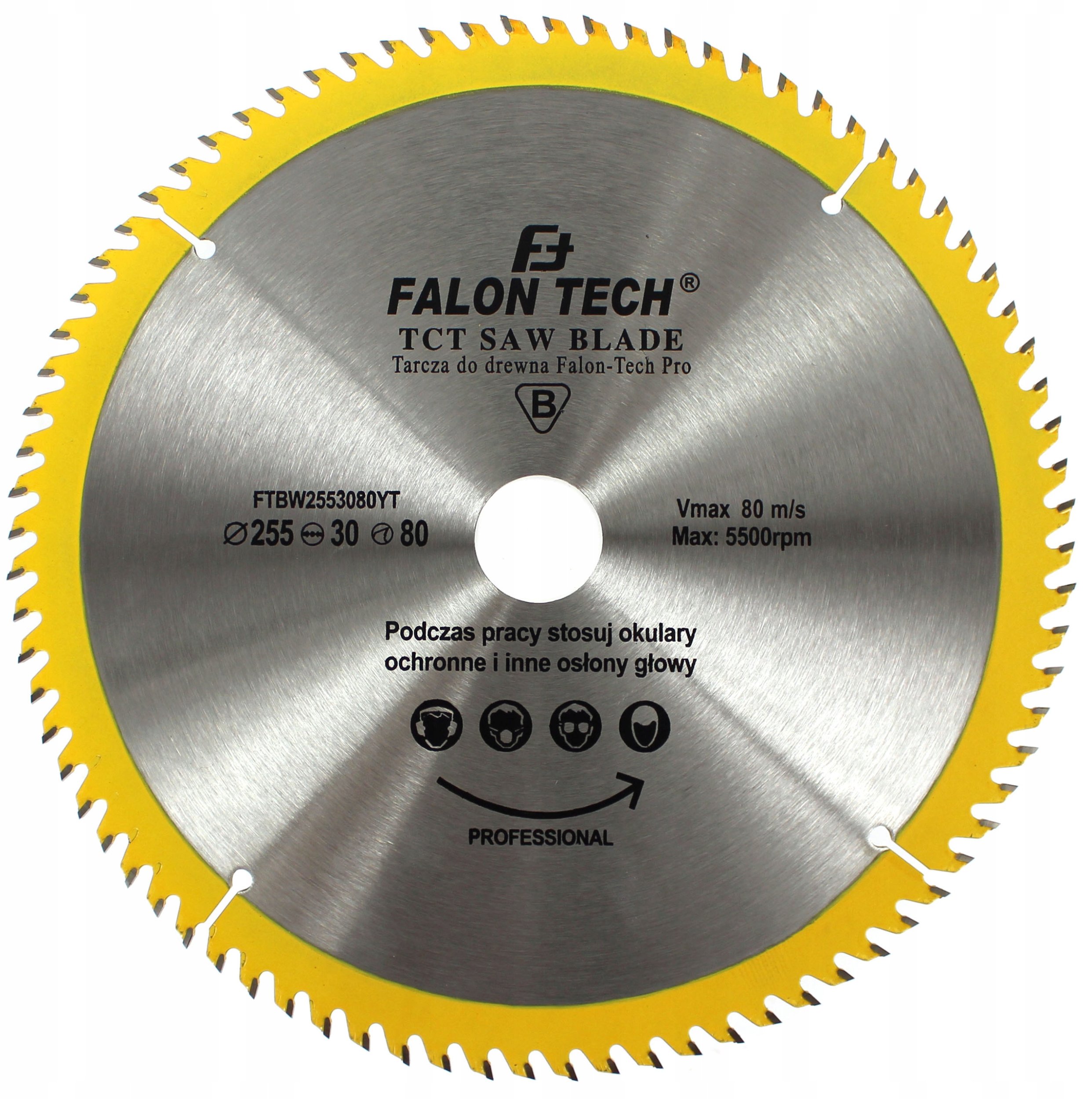 TARCZA WIDIOWA DO DREWNA 255 mm x 30 x 80T WIDIA