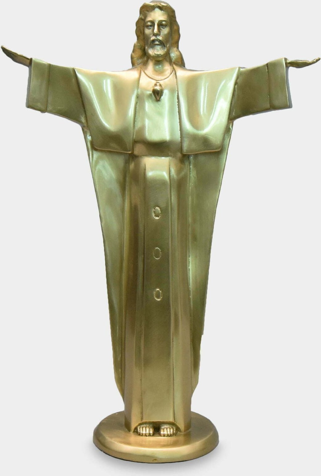 rzezbyzbrazu Chrystus Odkupiciel Rzeźba z Brązu