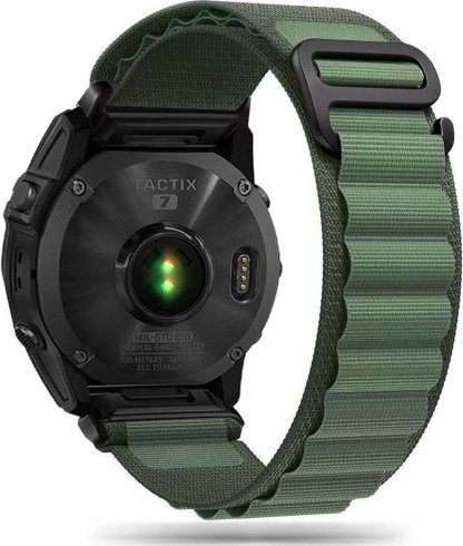 Tech-Protect TECH-PROTECT NYLON PRO GARMIN FENIX 3 / 5X / 3HR / 5X PLUS / 6X / 6X PRO / 7X MILITARY GREEN