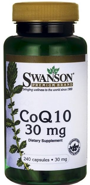 Swanson Koenzym Q10 30mg 60 kaspułek