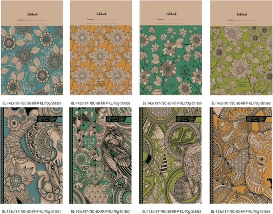 Fresh Notatnik ozdobny 143x197/80K kratka TW FRESH