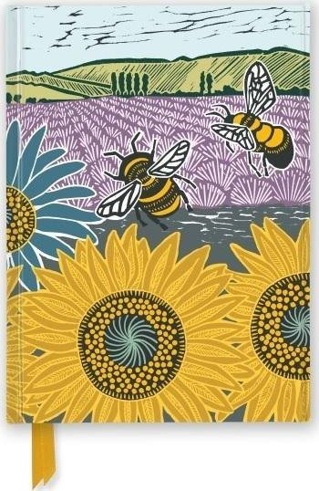 Notatnik A5 linia TW Pole słoneczników Kate Heiss