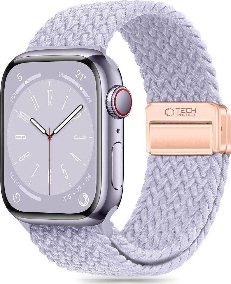 Tech-Protect TECH-PROTECT NYLONMAG APPLE WATCH 4 / 5 / 6 / 7 / 8 / 9 / SE (38 / 40 / 41 MM) PERIWINKLE