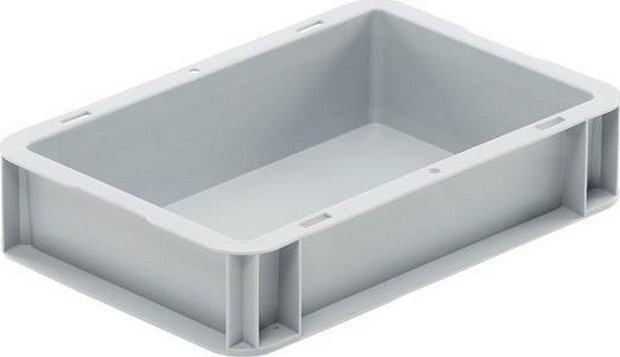 qBox Pojemnik transportowy wym. 300 x 200 x 70 mm (wariant bez pokrywki)