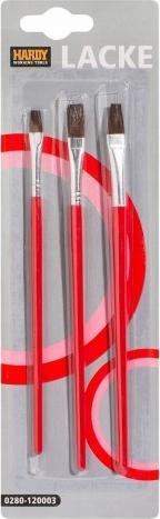 KAEM Zestaw pędzli malarskich artystycznych 3 szt. HARDY