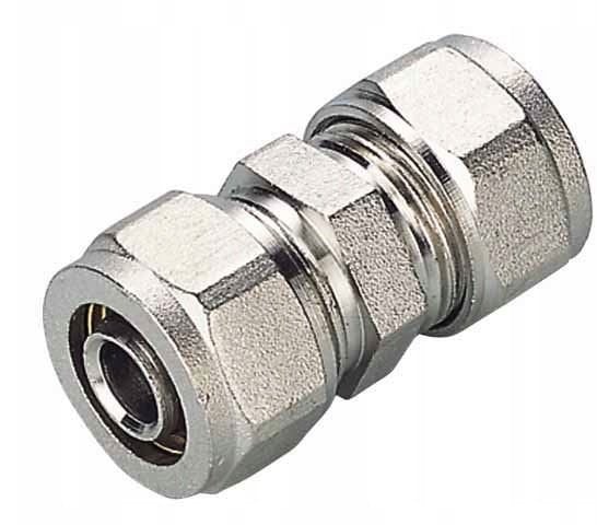 Diamond łącznik redukcyjny ZŁ-PODWÓJNY, PEX-AL-PEX, mosiądz 25x25 FTN-003.25X25.ZŁ-2