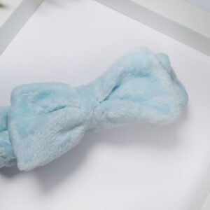 Yeye Opaska kosmetyczna do włosów gładka Yeye Niebieski