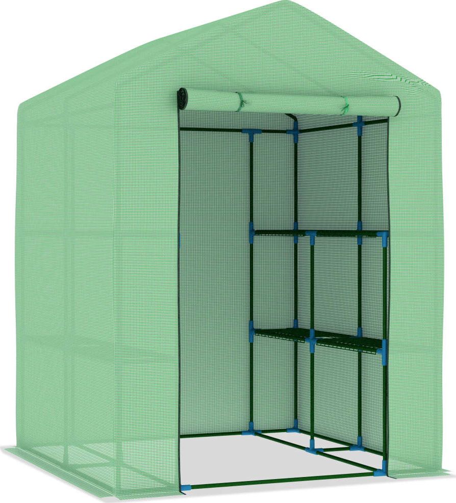 vidaXL Szklarnia 143 cm x 143 cm x 195 cm (48167)