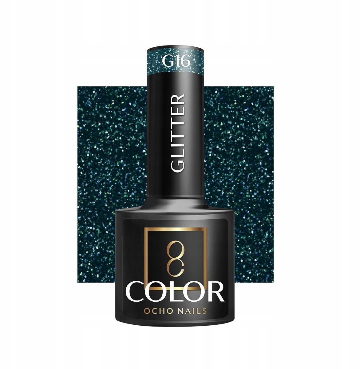 OCHO NAILS Lakier hybrydowy glitter G16 -5 g