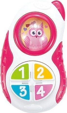 Smily Play Telefon interaktywny różowy