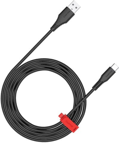 Kabel USB Canyon USB-A - USB-C 1.2 m Czarny