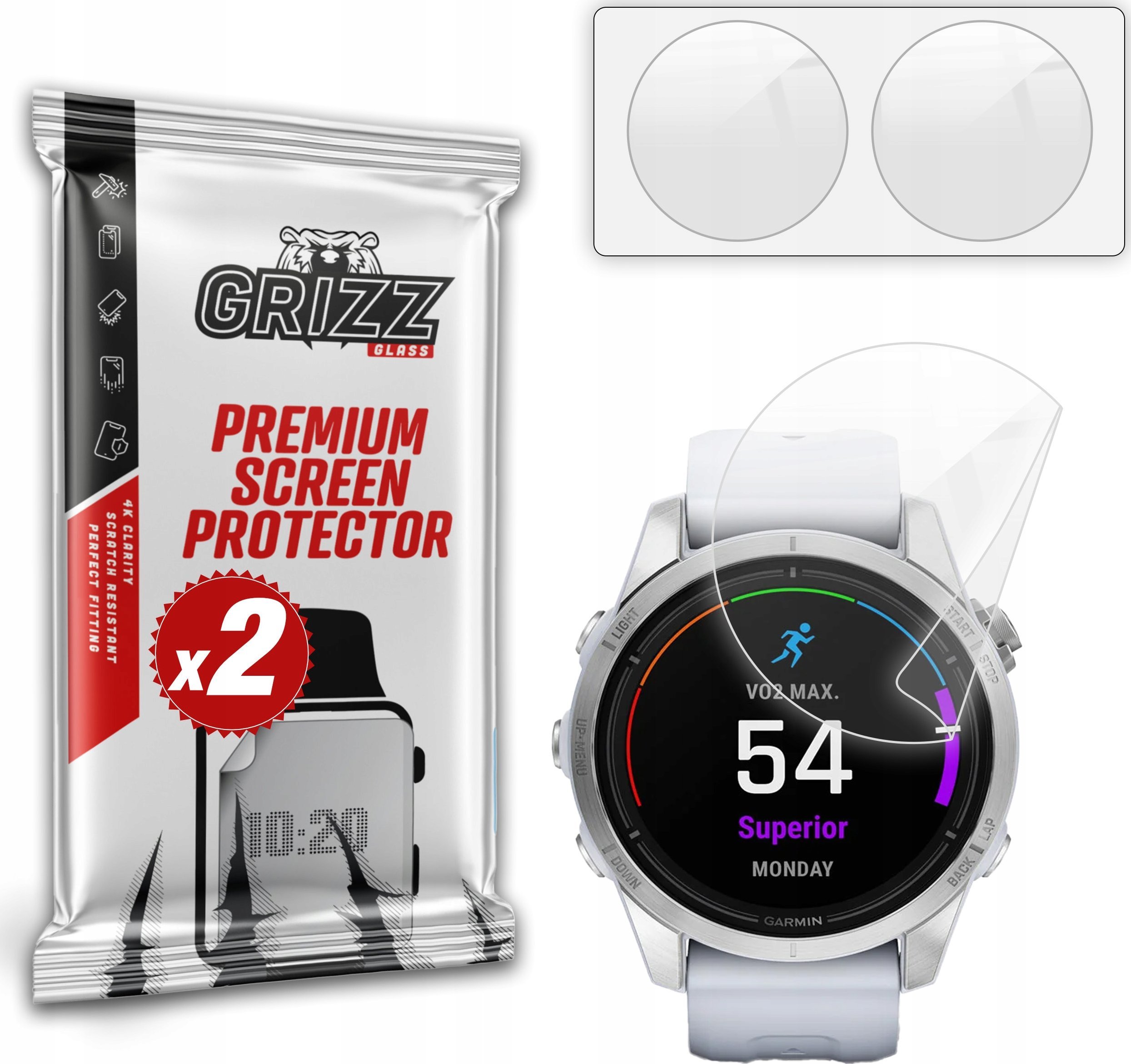 Folia ceramiczna GrizzGlass CeramicFilm do Garmin epix Pro gen. 2 42mm