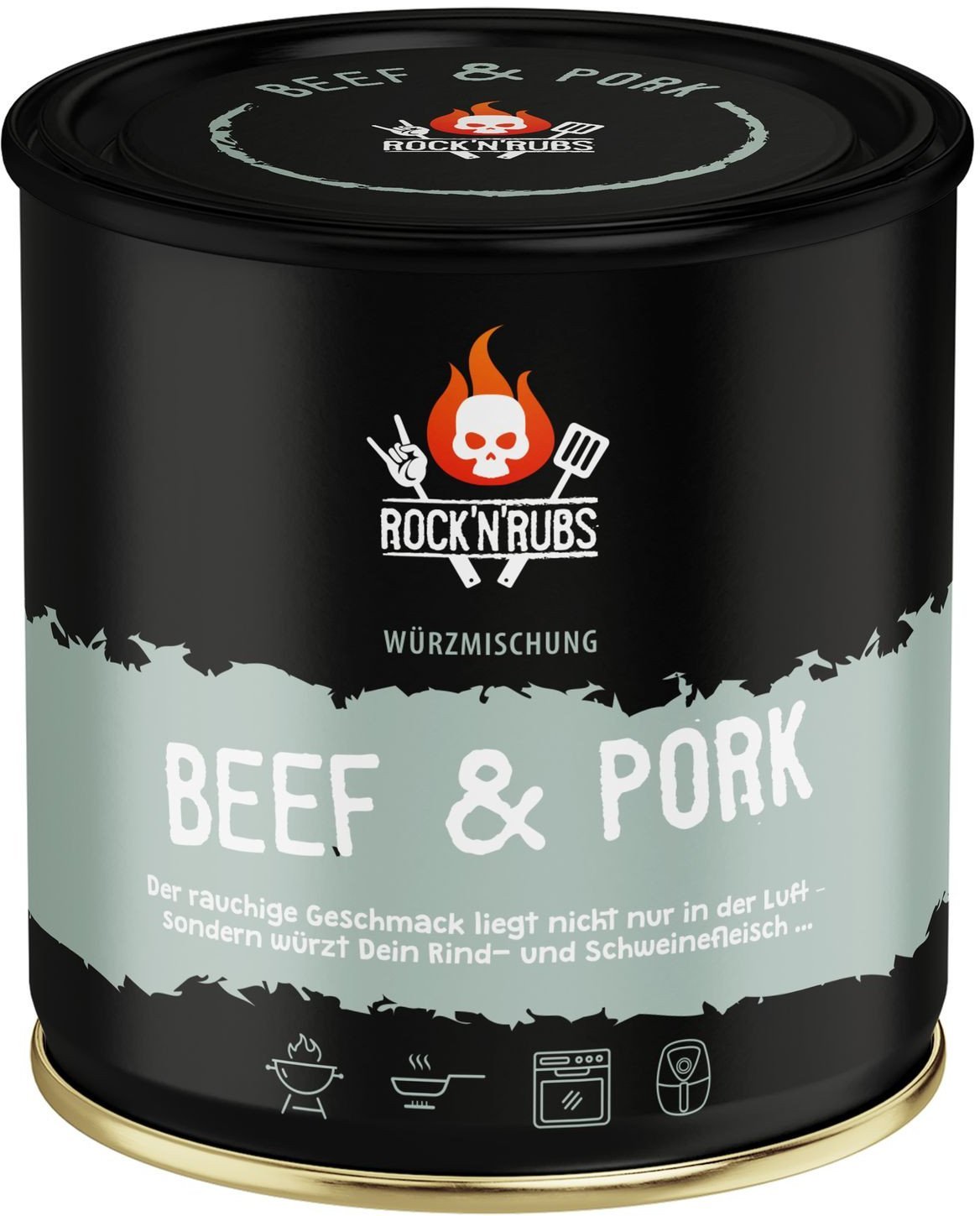 ROCK N RUBS Ultimative Würze - Beef & Pork 140g MHD 02/28