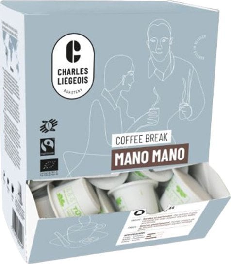 Charles LiegeoisCoffee capsules compatible with Nespresso(r) Charles Liegeois Mano Mano, 50 pcs.