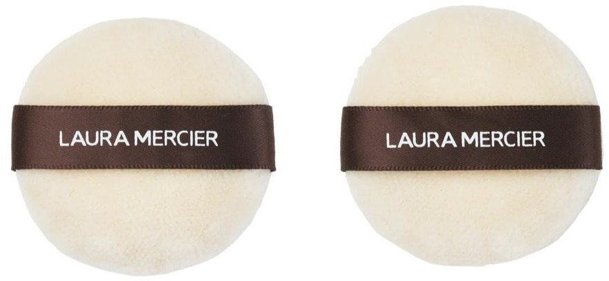 Laura Mercier Medium Velour Puff puszek do pudru 2szt.